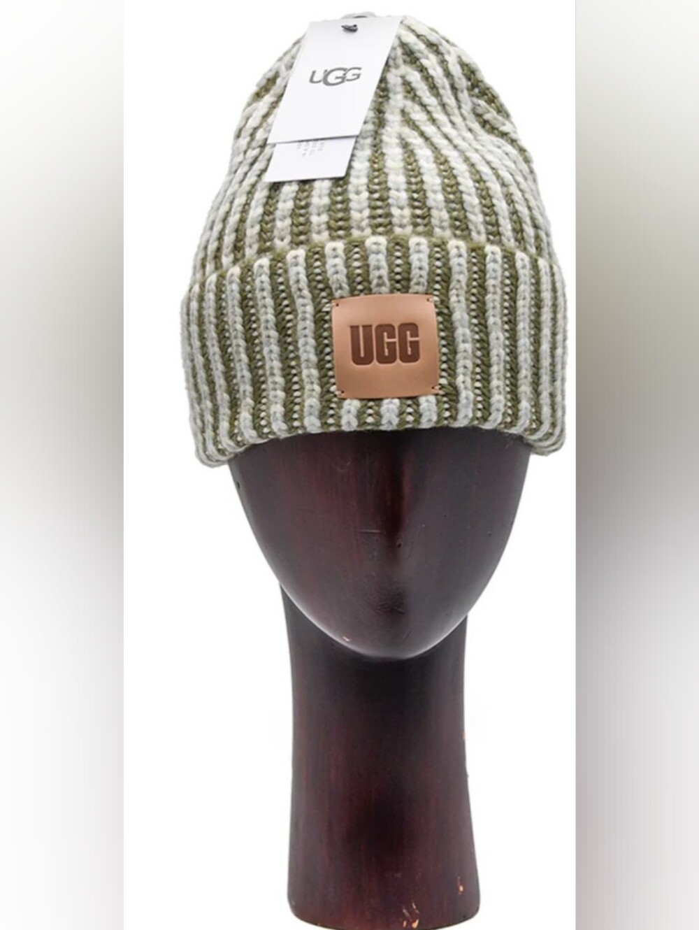 UGG Unisex Space-Dye Striped Knit Beanie OS NWT MSRP $58